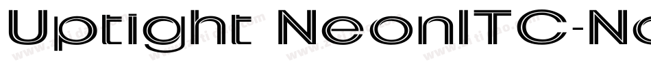 Uptight NeonITC-Normal字体转换
